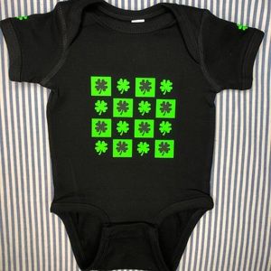 Custom St Pattys Day Onesie